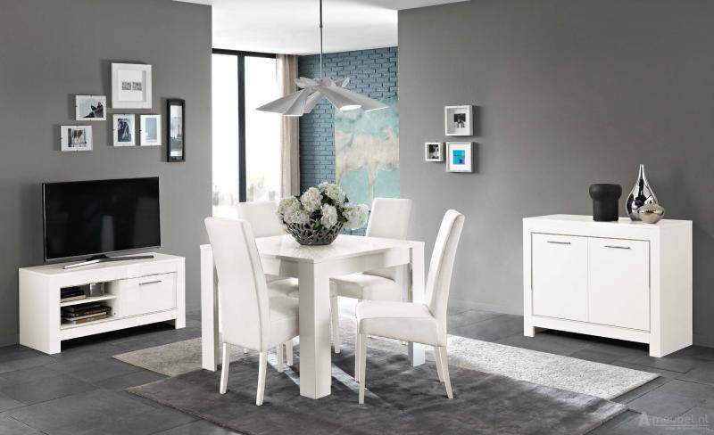 Woonkamerset Marknesse Wit